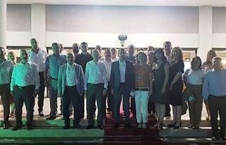 Germencik Kaymakamı Işık için veda yemeği düzenlendi