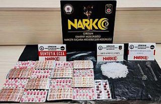 Giresun’da uyuşturucu operasyonu
