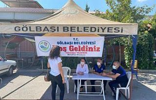 Gölbaşı Belediyesinin öğrenci masası takdir...