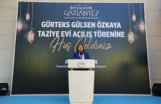 Gülşen Özkaya taziye evi törenle hizmete açıldı