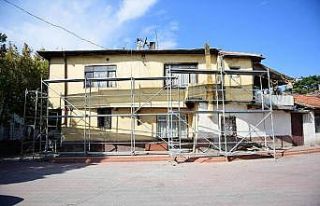 Hamamarkası sokaklarında tarihi doku tekrar canlanıyor