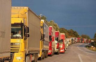 Hamzabeyli Sınır Kapısı’nda 25 kilometrelik...