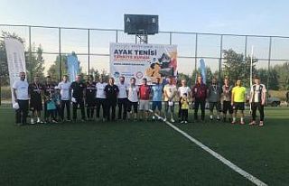 Hareketlilik haftası ayak tenisi elemeleriyle devam...