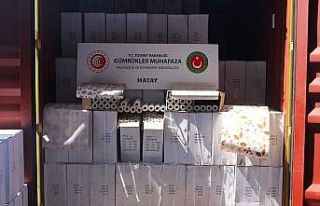 Hatay’da 12,5 milyon lira değerinde kaçak ürün...