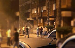 Hatay’da park halindeki otomobil yandı