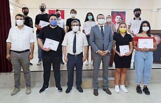 Havran’da başarılı öğrenciler ödüllendirildi