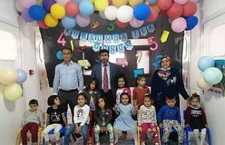 Hayme Ana Kur’an Kursu’nda eğitim zamanı