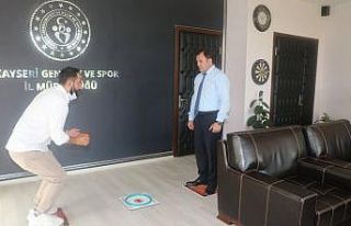 Hemsball İl Temsilciliği’nden Kabakcı’ya ziyaret