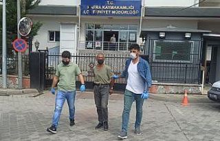 Hırsızlık şüphelisi adliyede