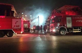 Hurdalıkta çıkan yangın korkuttu