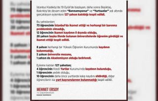 İçişleri Bakan Yardımcısı Ersoy: “Eylemlere...