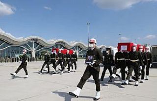 İdlib şehitleri, Hatay’daki tören ile memleketlerine...