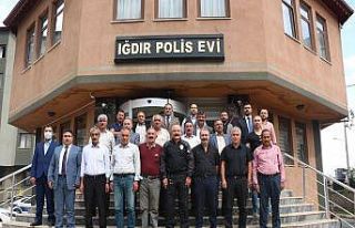 Iğdır Emniyeti ile mahalle muhtarları arasında...