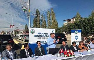 Iğdır’da mahalle buluşmaları
