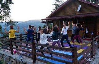 Ihlamur Teras’ta yoga kampı ilgi gördü