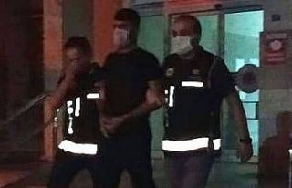 İncir hırsızı uyuşturucu madde ile birlikte yakalandı