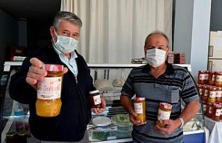 İnönü’de üretilen 2 buçuk tonluk balın satışına...