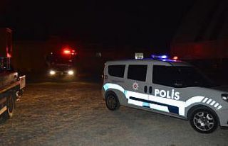 İş yerinde çıkan trafo yangını korkuttu