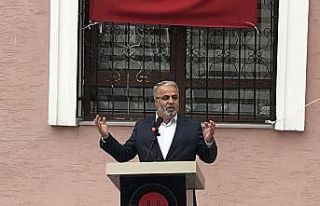 İşleyen “Manevi değerlerimiz olmaz ise biz yaşayamayız”