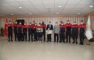 Isparta itfaiyesi 2021 yılında 570 vakaya müdahale...