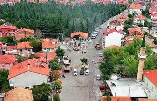 Isparta’da Gülcü mahallesine yeni meydan düzenlemesi