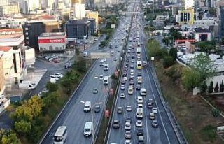 İstanbul’da haftanın son iş gününde trafik...