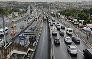 İstanbul’da trafik yoğunluğu yüzde 63’ü buldu