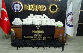 İstanbul’da uyuşturucu operasyonu: Bazanın altından...