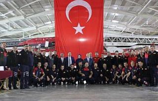 İtfaiyecilere moral gecesi