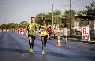 İzmir Yarı Maratonu’nda zafer, Kenya ve Etiyopyalı...