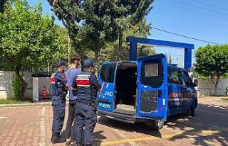 Jandarma cinayet zanlısını saklandığı bağ evinde...
