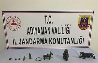 Jandarma tarihi eser ele geçirdi
