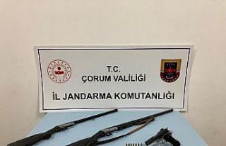 Jandarma’dan ruhsatsız silah operasyonu