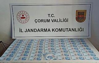 Jandarmadan sahte para operasyonu