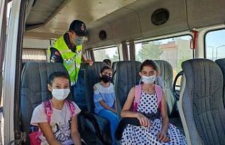 Jandarmadan servis araçlarına sıkı denetim