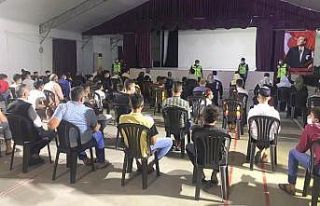 Jandarmadan Suriyeli sığınmacılara trafik eğitimi