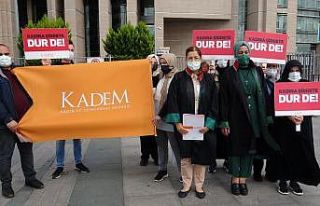 KADEM’den Edremit’teki kurtuluş günü törenindeki...