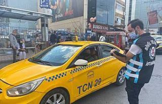 Kadıköy’de ruhsat süresi dolan taksi şoförü...