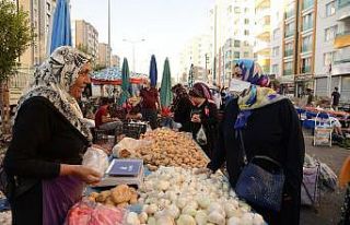 Kadın pazarcılara ziyaret