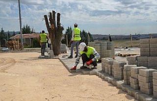 Kahramankazan’ın köyleri kilitli parke taşıyla...