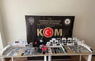 Kahramanmaraş’ta telefon kaçakçılığı: 1 gözaltı