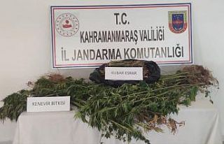 Kahramanmaraş’ta uyuşturucu operasyonu