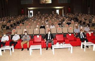 Kamu çalışanlarına aşı bilgilendirme toplantısı...