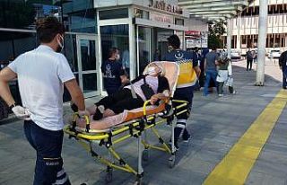 Karabük’te iki otomobil çarpıştı: 1 yaralı