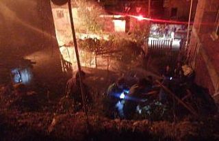 Karabük’te tek katlı ev alevlere teslim oldu