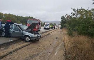 Karabük’te zincirleme kaza: 1 yaralı