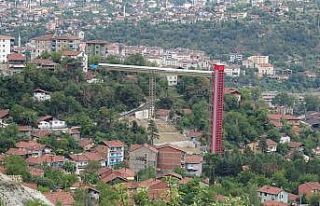 Karabük’ün en yüksek kule asansörü hizmete...