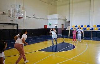 Karaköprü’de çocuklar sporla tanışıyor