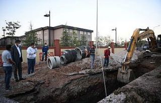 Kartepe’de alt yapı çalışmaları sürüyor