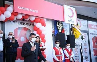 Kartepe’de Kızılay şubesi açıldı